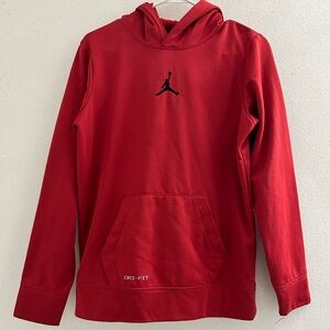 Jordan Red Fleece Hoodie XL